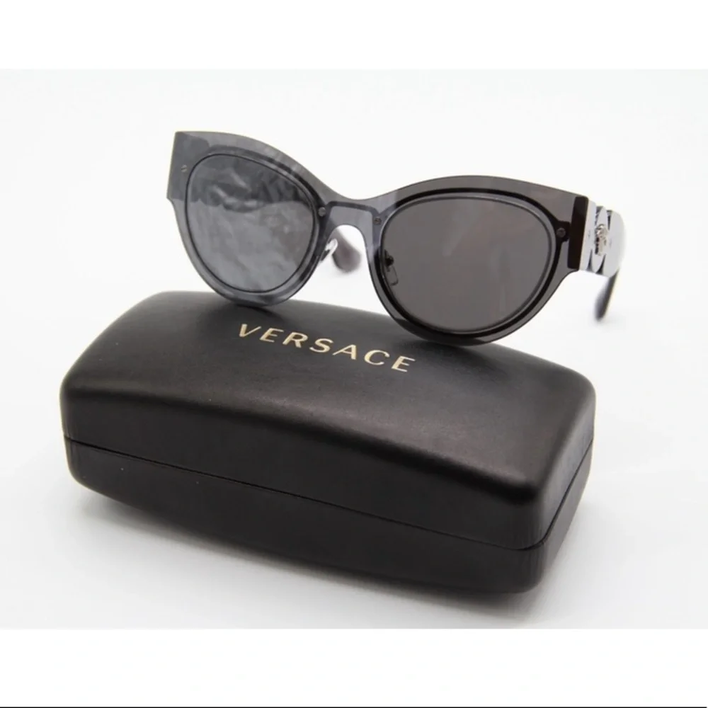 NEW VERSACE VE2234 1001/6G VERSACE MEDUSA SUNGLASSES VE 2234 GREY